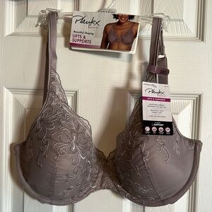 Playtex Women's 38D  Lace Underwire Bra - Dusky Mauve